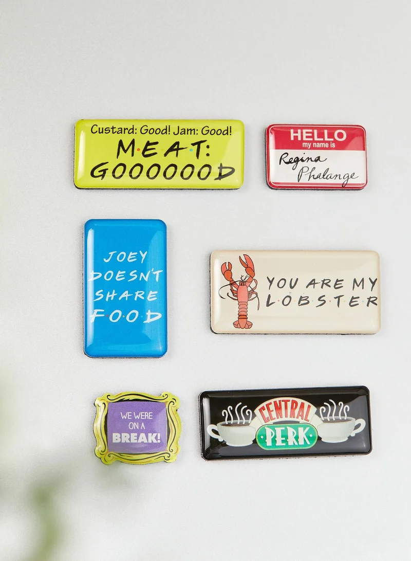 Friends Set Of 5 Friends Magnets