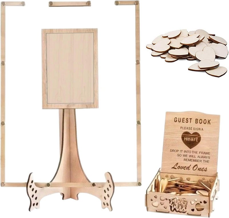 Wedding Photo Frames | Creative Romantic Display Board | Wedding Picture Frame,Display for Ceremony Reception Event Celebration Festival Decoration - Image 1