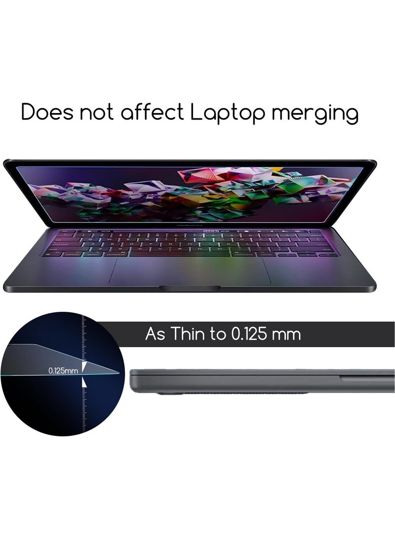 عبوتان من حامي الشاشة متوافق مع لابتوب Dell XPS 16 2026 DA16260 (16 بوصة): فيلم ناعم عالي الوضوح مقاوم للخدوش. - Image 4