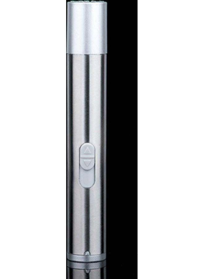3 in 1 Multi functional LED Flashlight Silver 11.50x1.50x1.50cm - Image 3