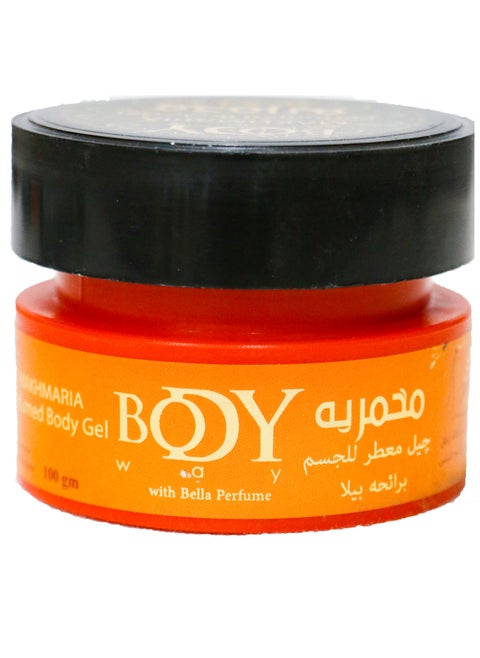 Body Way Makhmaria  Perfuming Body Gel With Bella Perfume 100 Ml