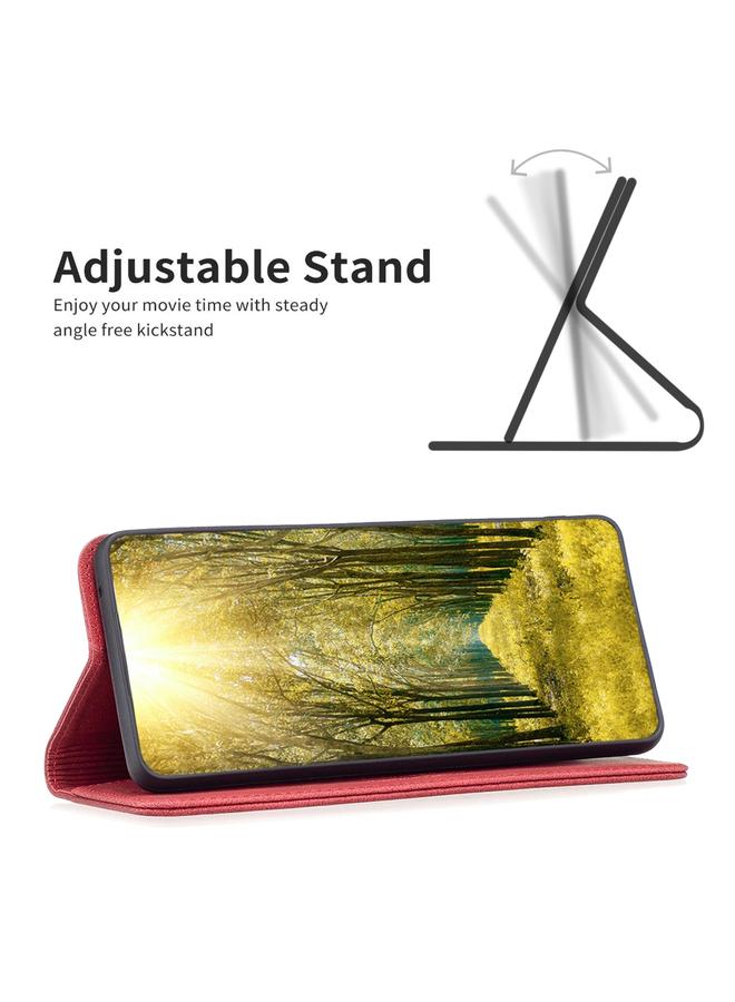 S-TOP Case For Samsung Galaxy A23E 5G Magnetic RFID Blocking Anti-Theft Leather Phone Case - Image 4