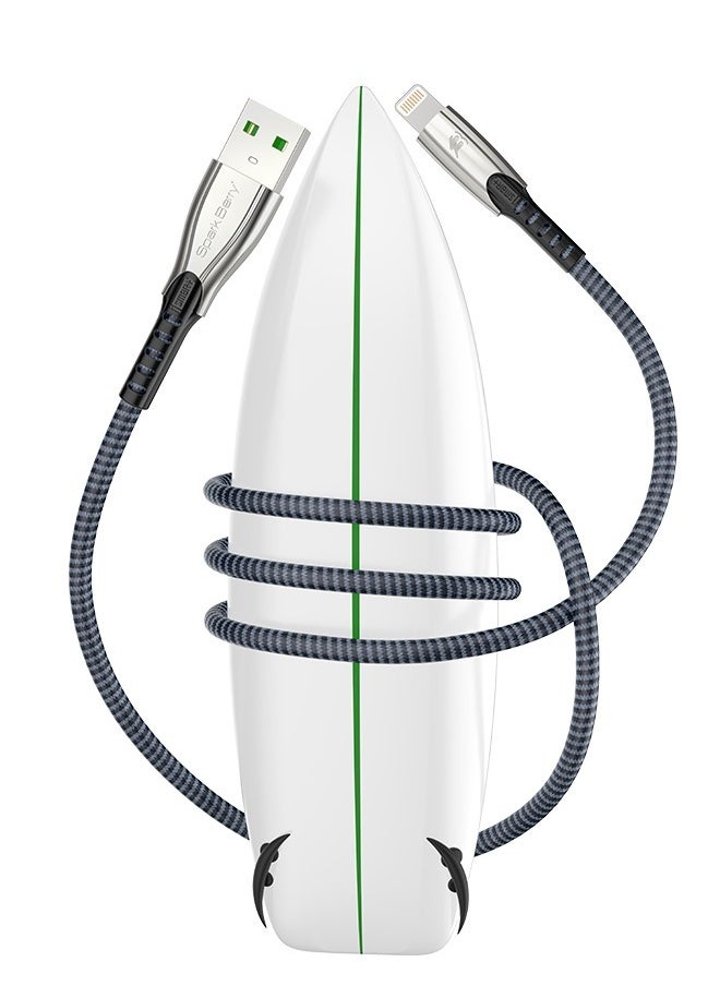 Spark Berry - Lightning To USB Cable1.20 m (USB - MFI ) Gray - Image 1