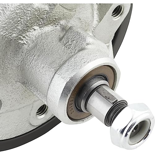 Tuff Stuff Power Steering Pump, Saginaw, 3 gpm, 1200 psi, Steel, Black Powder Coat, Universal, Each - Image 3