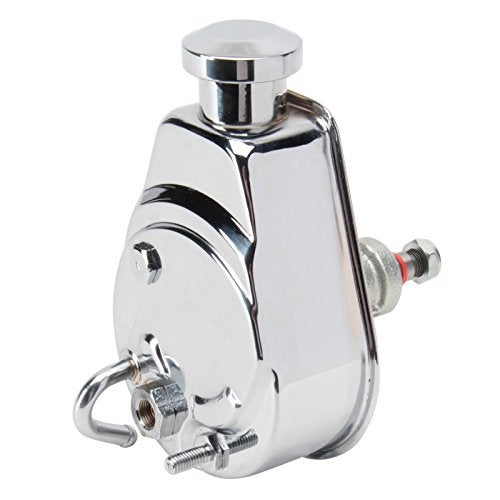 Tuff Stuff Power Steering Pump, Saginaw, 3 gpm, 1200 psi, Steel, Black Powder Coat, Universal, Each - Image 4