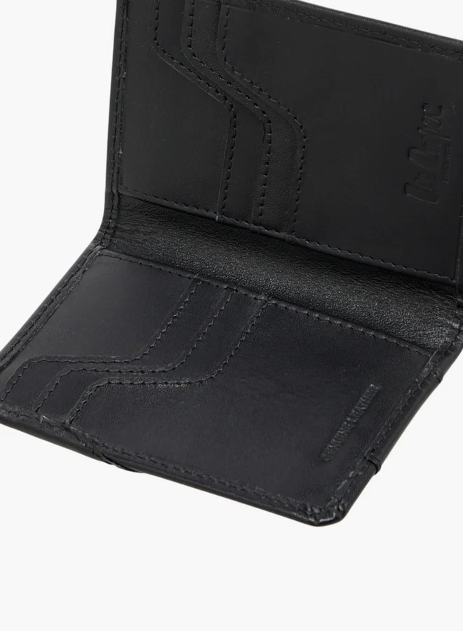 Lee Cooper Men's Solid Bi-Fold Cardholder