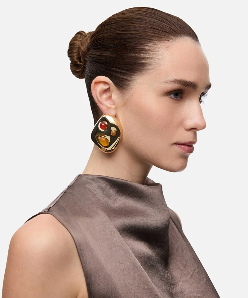 ايبيكيول Combined Resin Earrings