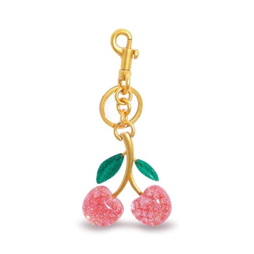FASTFAIRY Keychain Cherry Bag Charms Purse: Key Chains Women Cute - Car keyrings leather handbags - Fashion enthusiasts - Image 1
