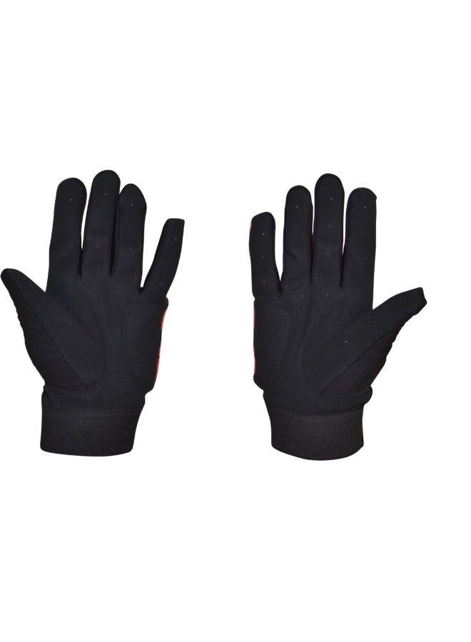 KM SPORTS Hard Tennis Gloves For Cricket, Baseball, Cycling and Badminton  - Image 2