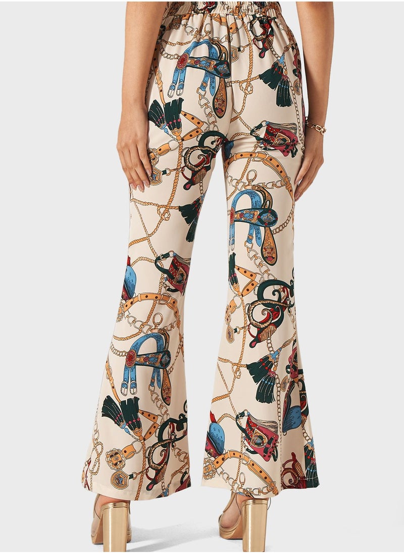 2Xtremz - Pocket Detail Flared Pant - Image 1