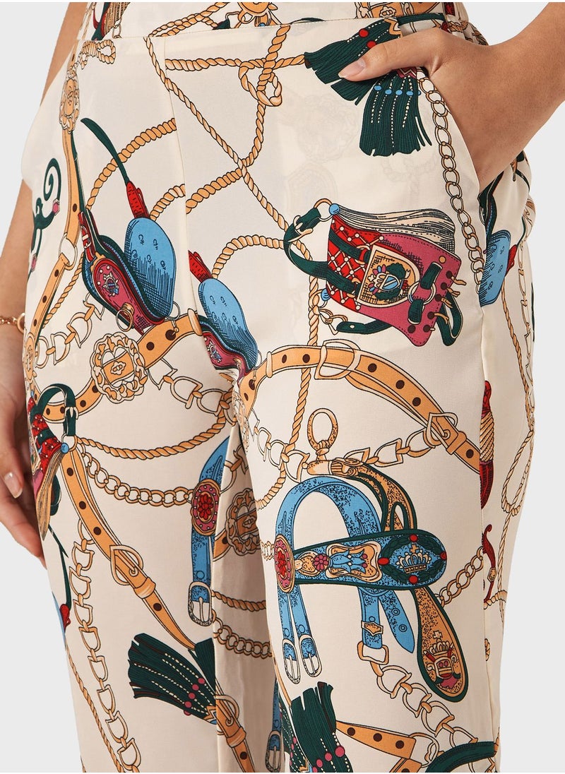 2Xtremz - Pocket Detail Flared Pant - Image 1