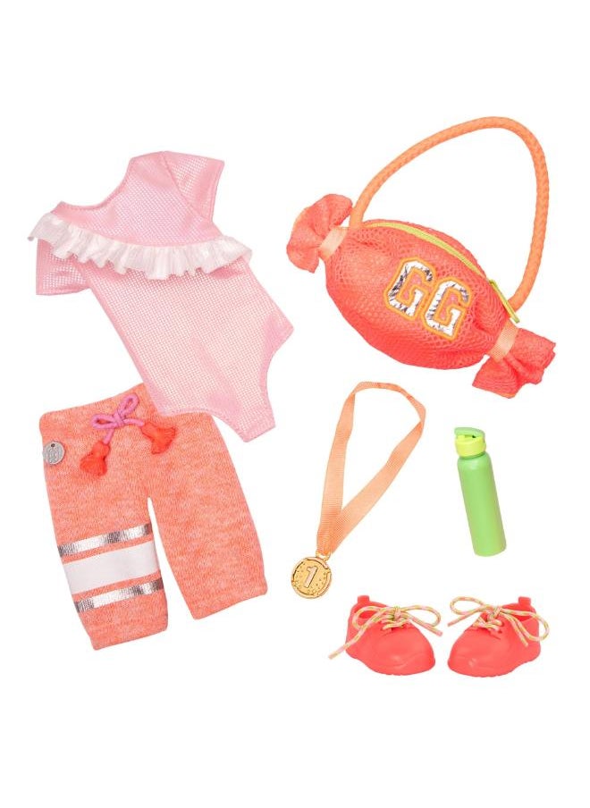 Glitter Girls 14” Doll Deluxe Gymnastic Outfit  - Image 3