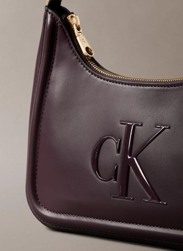 CALVIN KLEIN Logo Raised Small Shoulder Bag
