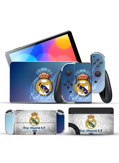 Direct Supply Switch Oled Personalized DIY Decorative Stickers OLED Super Mario Scratch-resistant Color Stickers-Color:Oled-102 Real Madrid 2
