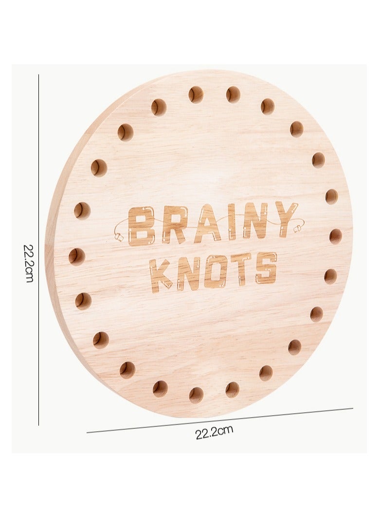 Rope Untangling Puzzle Game, Educational Strategy Board Game for Kids  Adults, Family Travel Party Games with Multi-Level Challenges - Image 2