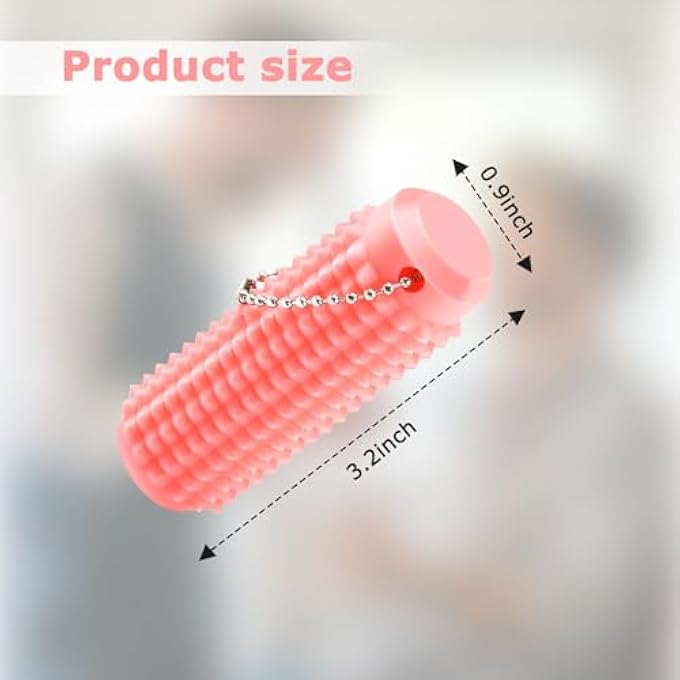 WASENLO Little Ouchies Pain Fidget 2 Pack , Fidget Toys Adults , 3D Printed Stim Sensory Toys for Stress Relief , Birthday for Men (Black & Pink ) - Image 4
