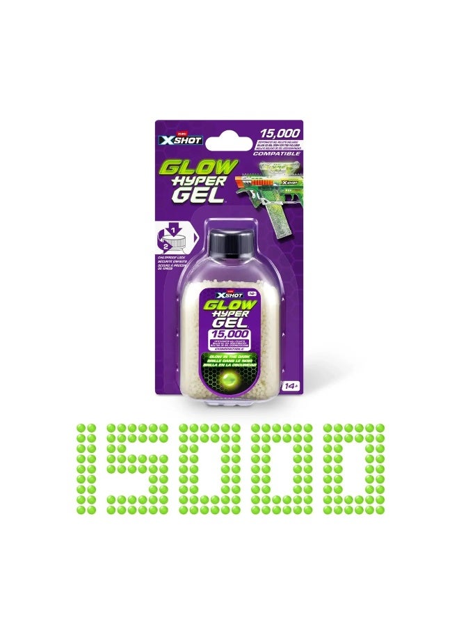 X-Shot Glow Hyper Gel Pellets Refill Pack (15,000 Pieces) - Image 2
