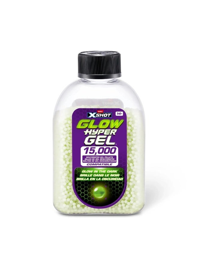 X-Shot Glow Hyper Gel Pellets Refill Pack (15,000 Pieces) - Image 3