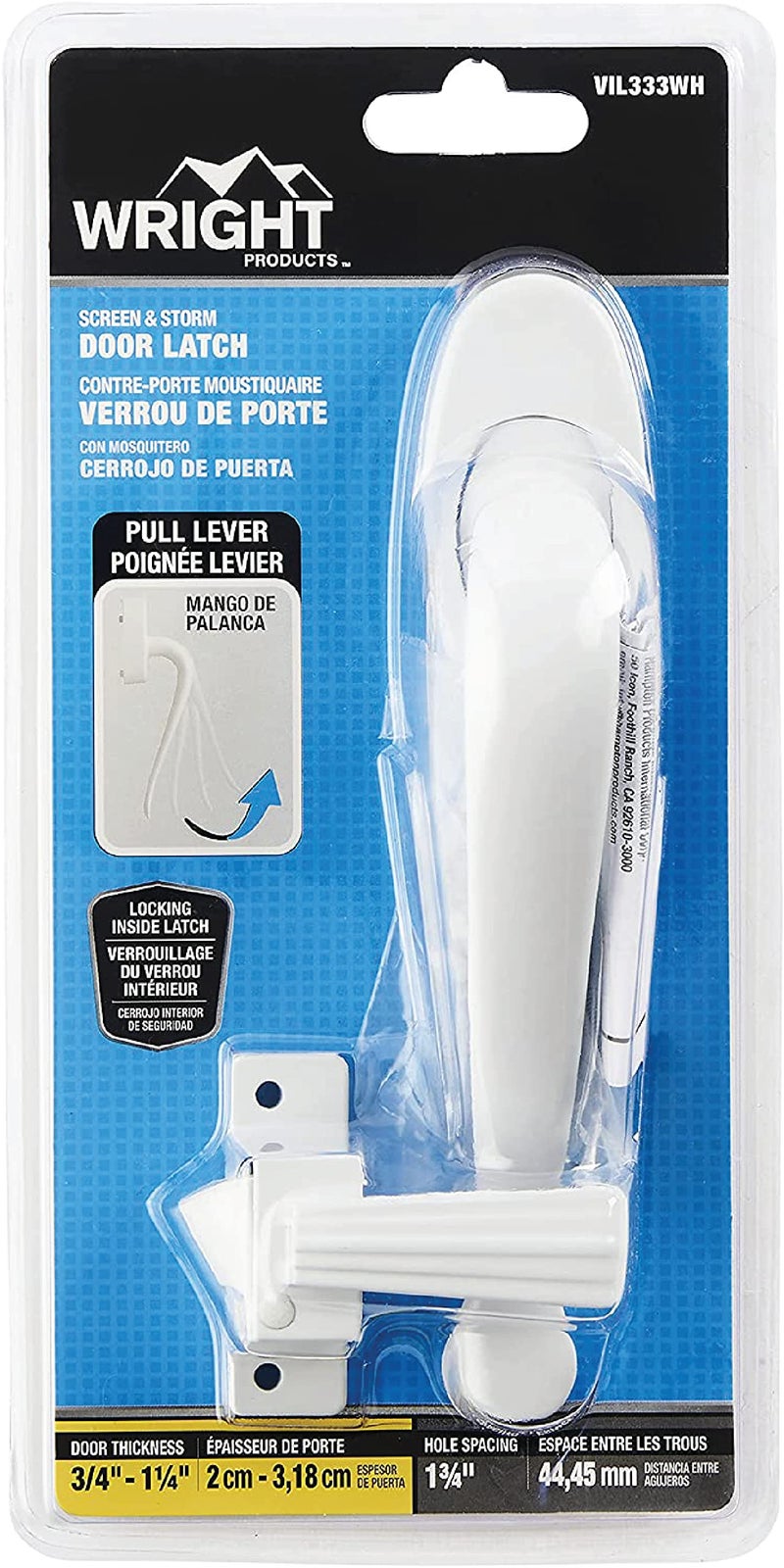 Wright Products - Villa Pull Handle for Screen and Storm Doors, White - Image 2
