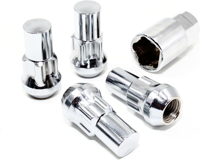 Veritek Performance Chrome Wheel Locks Set - Image 1