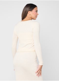 ONLY Tie Detailed Knitted Cardigan  - Image 2
