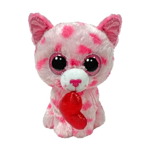 Ty Beanie Boo Sweet The Kitten with Heart for Valentines 20266 - Image 1