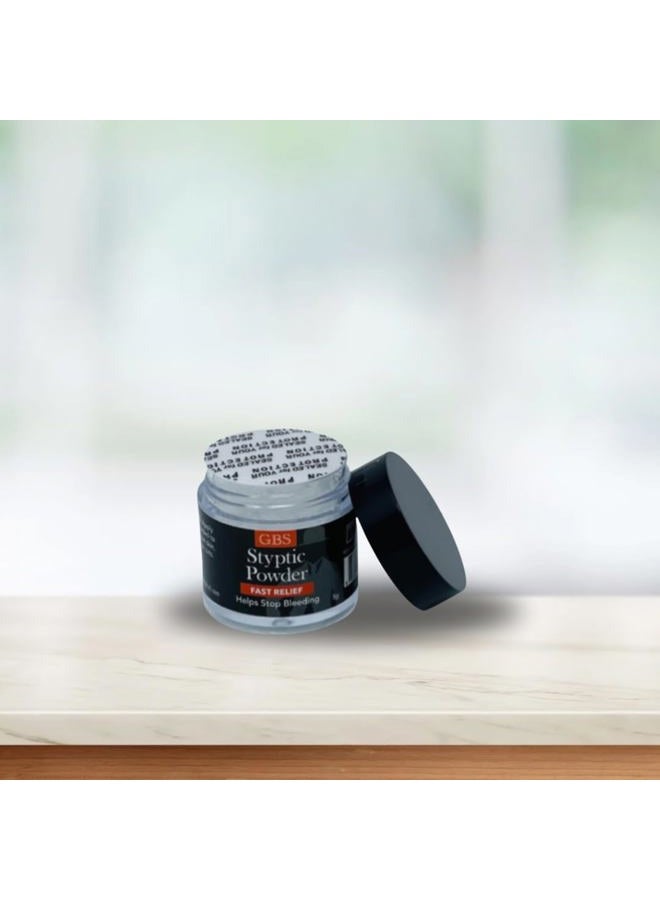 G.B.S Pack of 50 Double Edge Razor Blade and Alum Block - Image 5