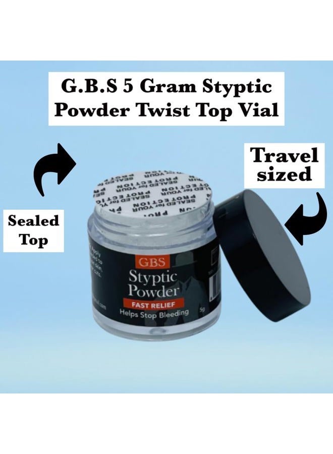 G.B.S Pack of 50 Double Edge Razor Blade and Alum Block - Image 3