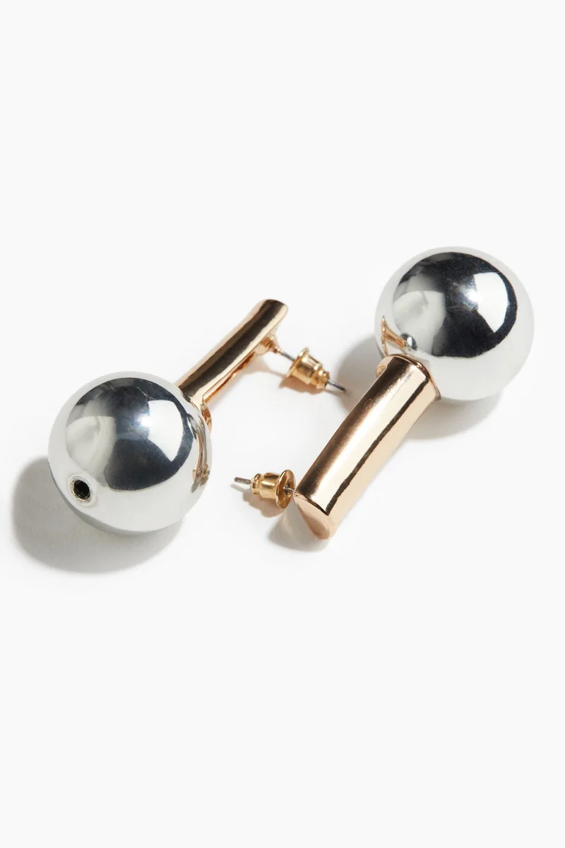 اتش اند ام حلق معدني ثنائي اللون