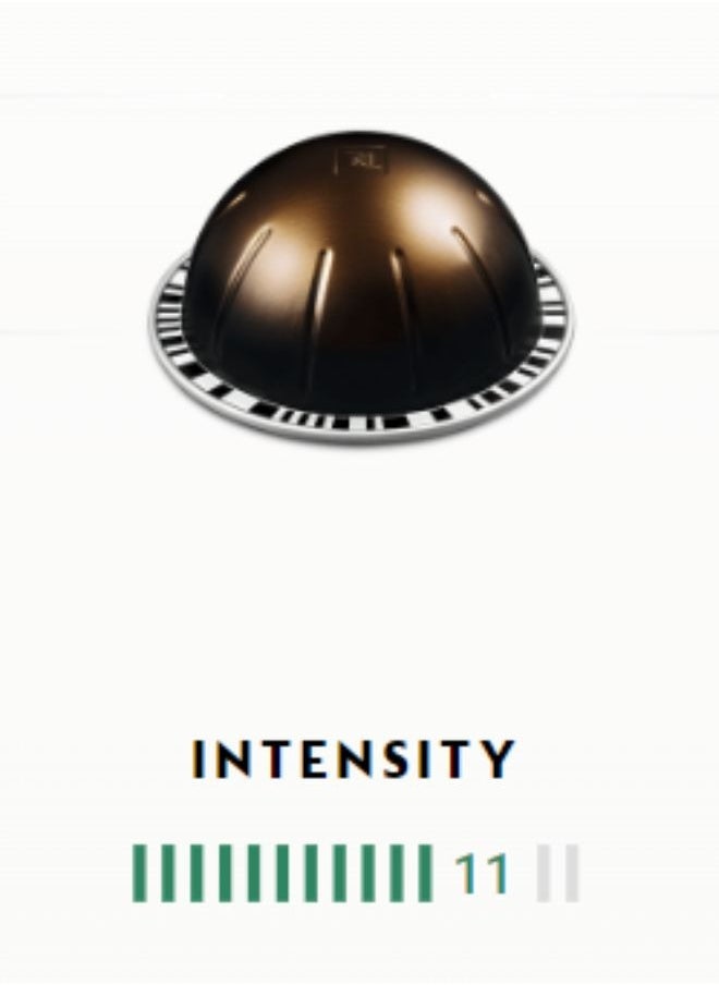 Nespresso - Double Espresso Scuro, Vertuo Range 10 Capsules (80ml) - Image 1