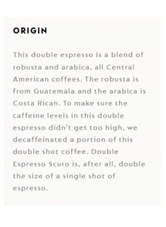Nespresso Double Espresso Scuro, Vertuo Range 10 Capsules (80ml)  - Image 5
