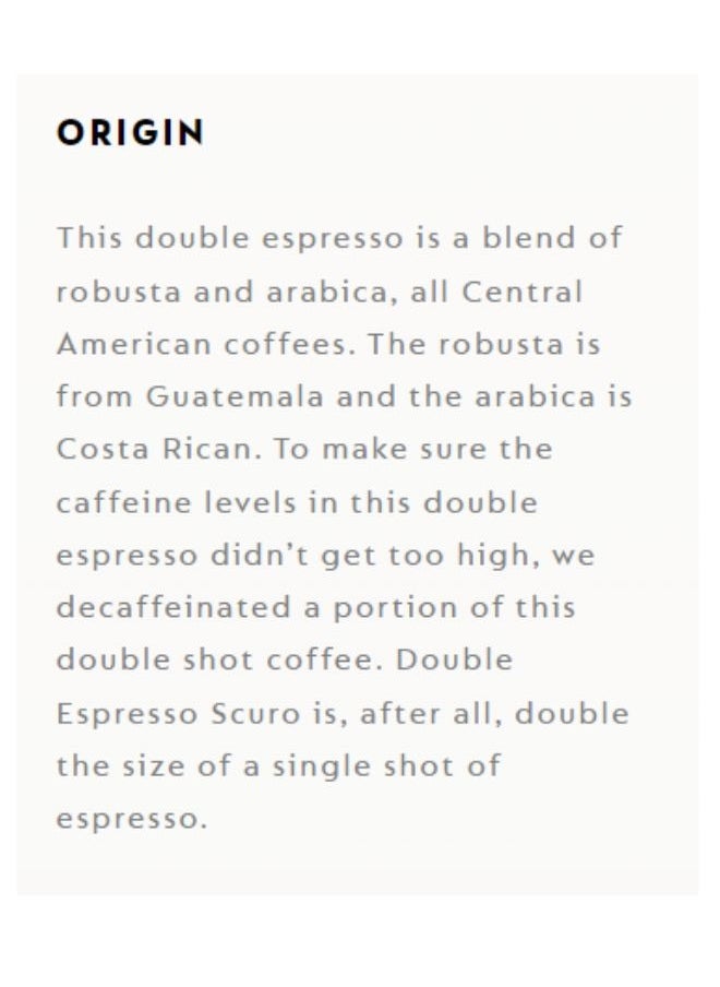Nespresso - Double Espresso Scuro, Vertuo Range 10 Capsules (80ml) - Image 1