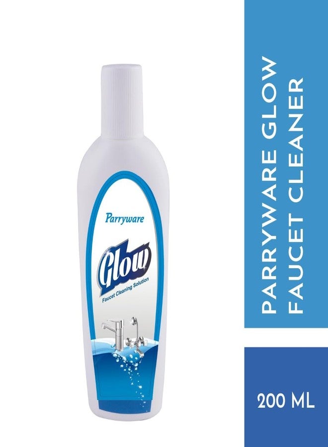 Parryware Glow Faucet Cleaning Solution | Removes Hard Water Stains, Limescale, Soap Scum | Concentrated Tap Cleaning | Easy To Use | Gives Shine To Dull Taps | 200ml (Pack of 1) - Image 2
