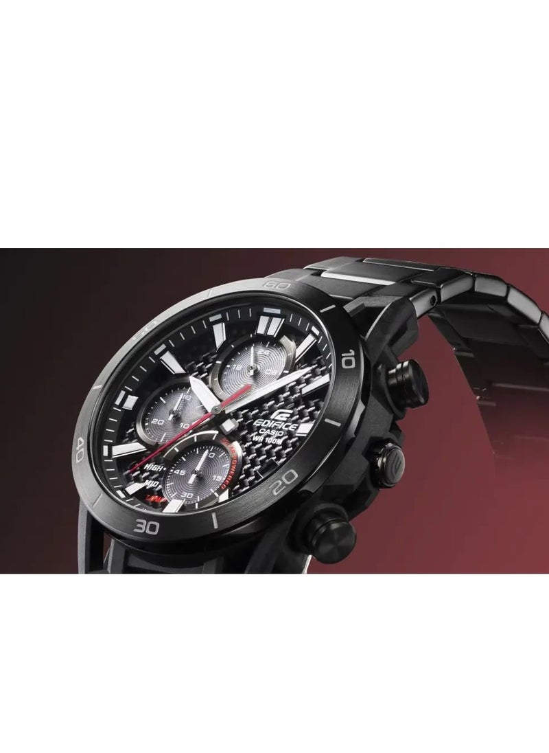 CASIO EDIFICE MEN's SOLAR POWERED CHRONOGRAPH SOSPENSIONE WATCH - EQS-960DC-1AVUDF  - Image 2