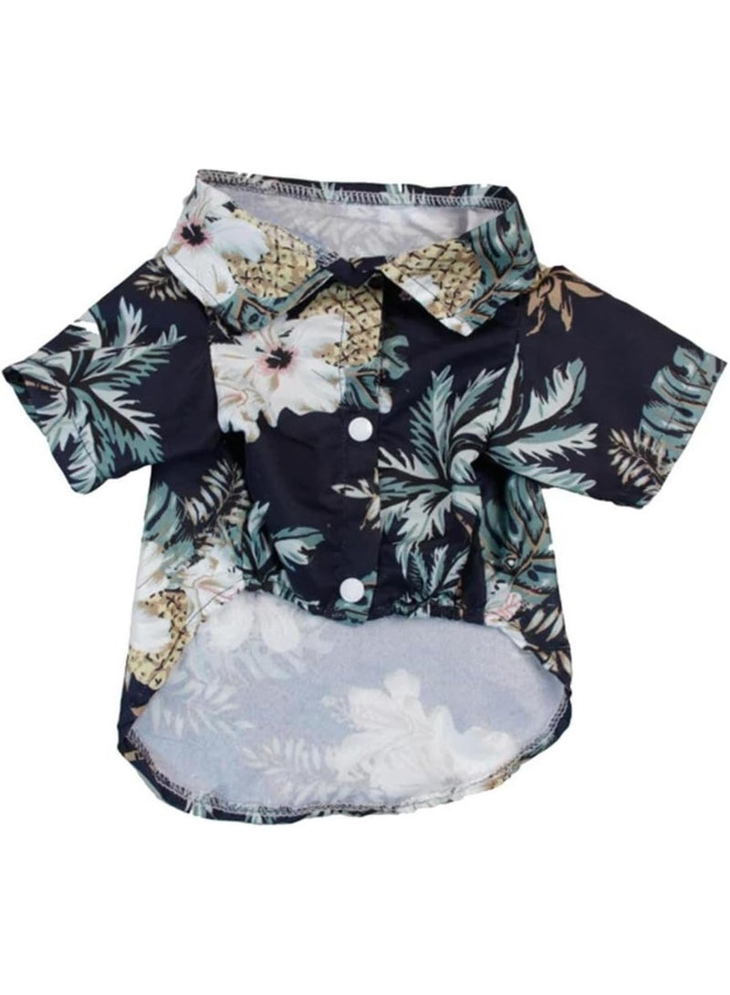 GGOOT Hawaii Summer Dogs T Shirt For French Bulldog Chihuahua Clothes For Small Dogs Puppy Vest Yorkie Clothing Cats Pet Products - Image 1