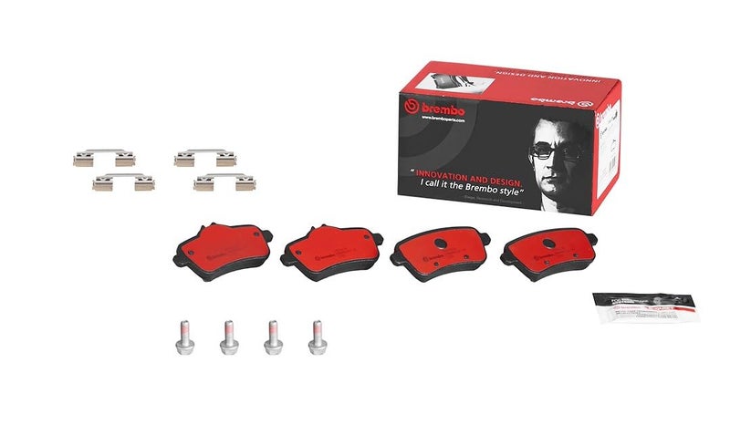 Brembo P50101N Premium Ceramic Rear Disc Brake Pad Set MERCEDESBENZ OE A0064206320