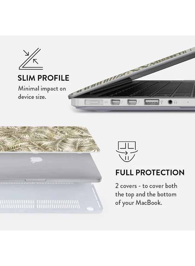 Burga MacBook Pro 16 Happy Place Apple Macbook Pro 16 Inch Happy Place Protective Premium Hard Case Cover With Retina Display Touch Id Printed Design Hard Shell Laptop Case  | Best Price UAE
