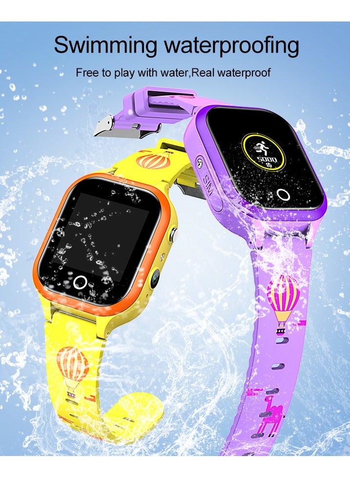 W4YOU Kids waterproof Smart Watch for Kids Games HD Touch Screen Camera Music Player Pedometer Alarm Clock Calculator Kids Watches Gift for 4-12 Year  - Image 5