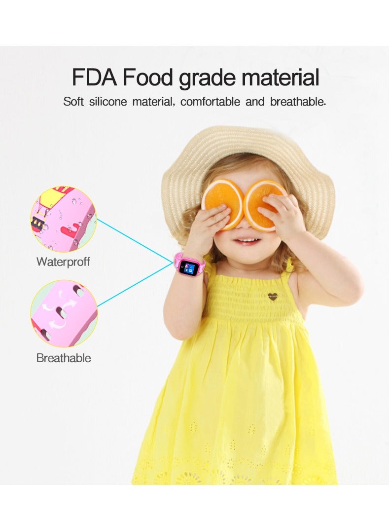 W4YOU Kids waterproof Smart Watch for Kids Games HD Touch Screen Camera Music Player Pedometer Alarm Clock Calculator Kids Watches Gift for 4-12 Year  - Image 4