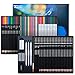 Kird Barken 70 PCS Art Supply Drawing Set Pro Art Supplies with TutorialColored Graphite Charcoal Watercolor Metallic Pencil for Artists Adults Teens Beginner - Image 2