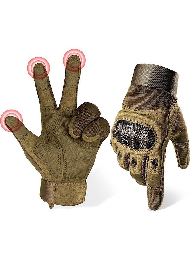 Arabest Airsoft Tactical Gloves for Men, Touchscreen Fingertip, Grip and Palm, Durability and Longevity, Reduce Hand Sweat, Durable Gear for Shooting, Swat, Paintball, Outdoor Sport for Youth - Image 1