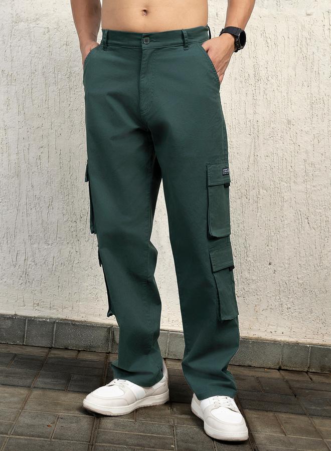 Hubberholme Loose Fit Mid Rise Double Flap Cargo Pants - Image 1