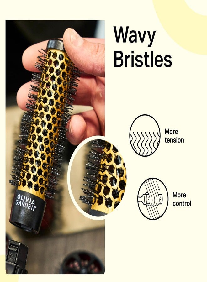 Olivia Garden MultiBrush Detachable Thermal Styling Hair Brush MB-26B (1") - Image 5