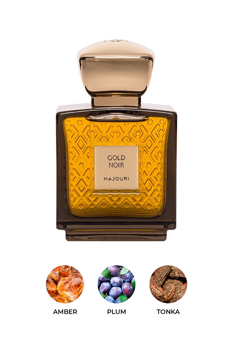 MAJOURI Gold Noir For Unisex EDP 75ML - Image 1