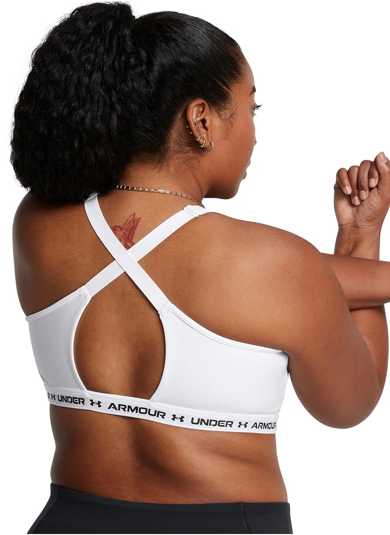 اندر ارمور Crossback Logo Bra