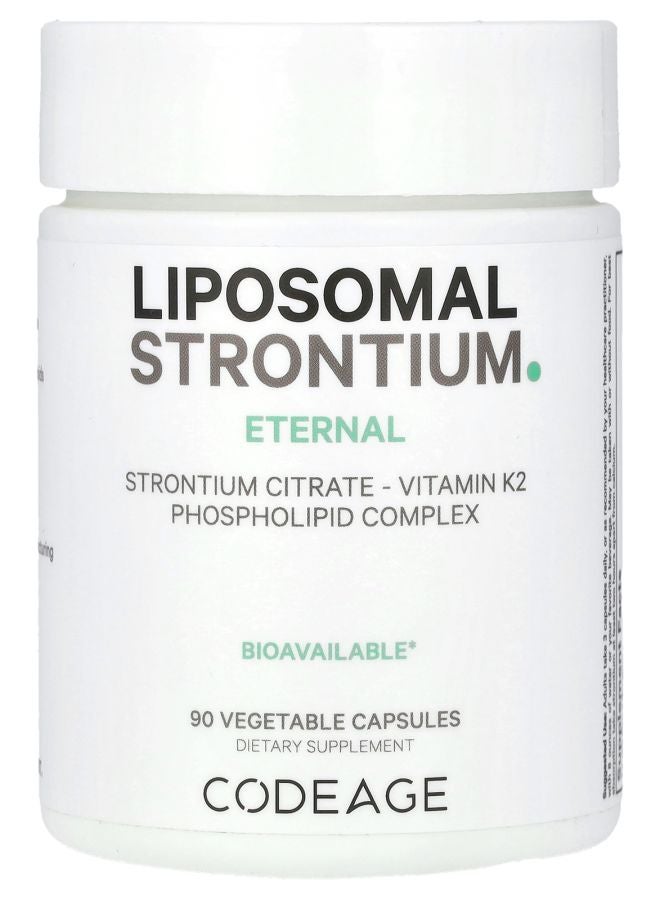 Codeage Liposomal Strontium 90 Vegetable Capsules