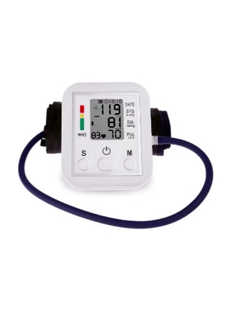 TIGER - Digital Blood Pressure (BP) Monitor – LCD Display, Voice Function, Accurate & Easy-to-Use, Portable with 3-Month Warranty – Sphygmomanometer for Home Use - Image 1