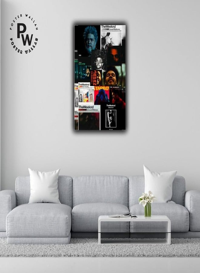 POSTER WALLAH The Weeknd Poster for Home Office and Student Room Wall | Aesthetic Poster | Wall Decor THEWEEKND05 (18X12 inch) - Image 2