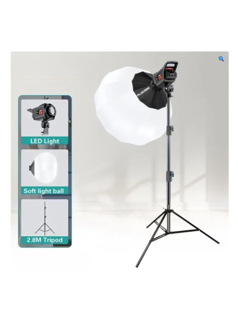 Plokama Pk400S Studio LIGHT WITH SOFT BOX & STAND - Image 1