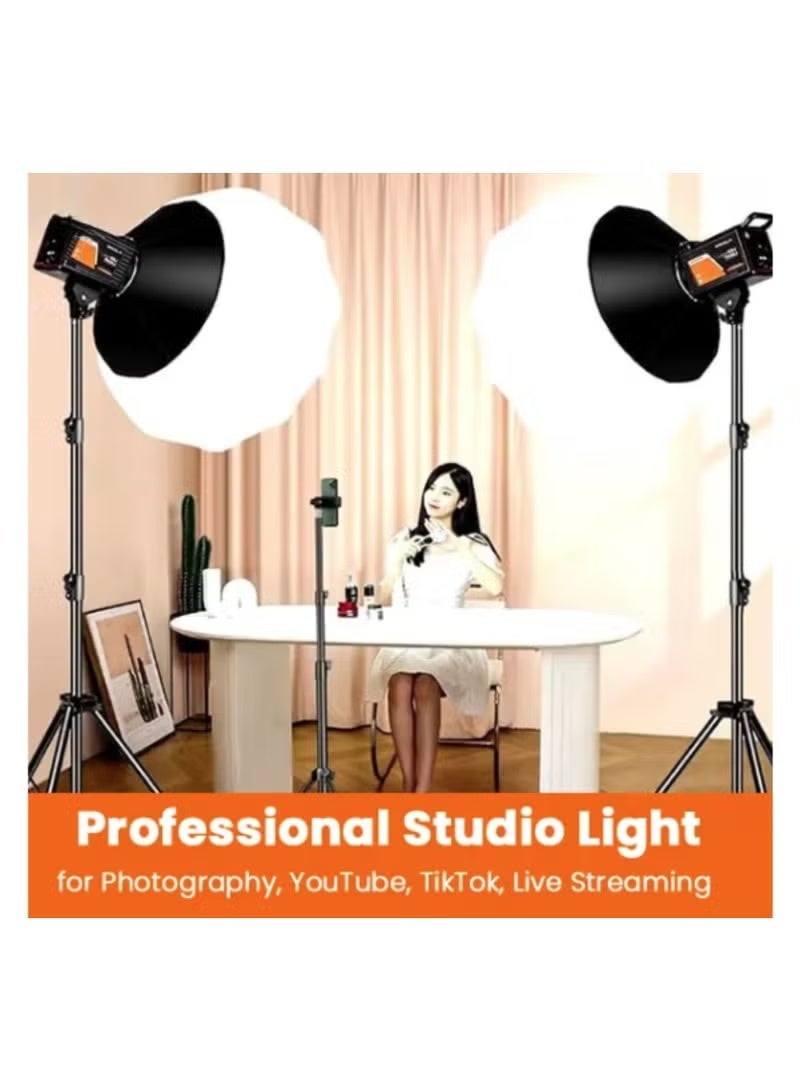 Plokama Pk400S Studio LIGHT WITH SOFT BOX & STAND - Image 5